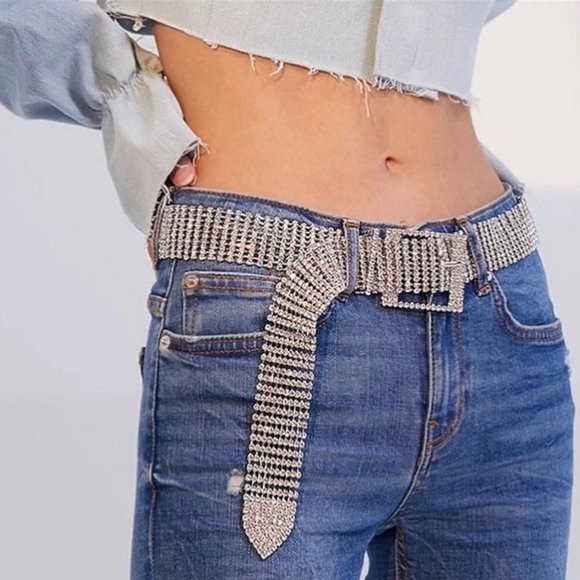 Accessories - Full Rhinestone Belt